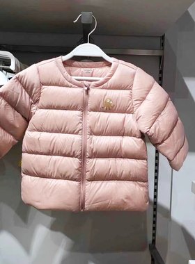 巴拉巴拉男童女童轻薄款羽绒服婴幼童冬季保暖外套短款宝宝上衣潮
