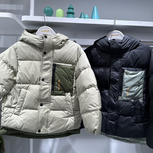 4.2折巴拉巴拉大童羽绒服冬季 男中童保暖羽绒外套202423107102
