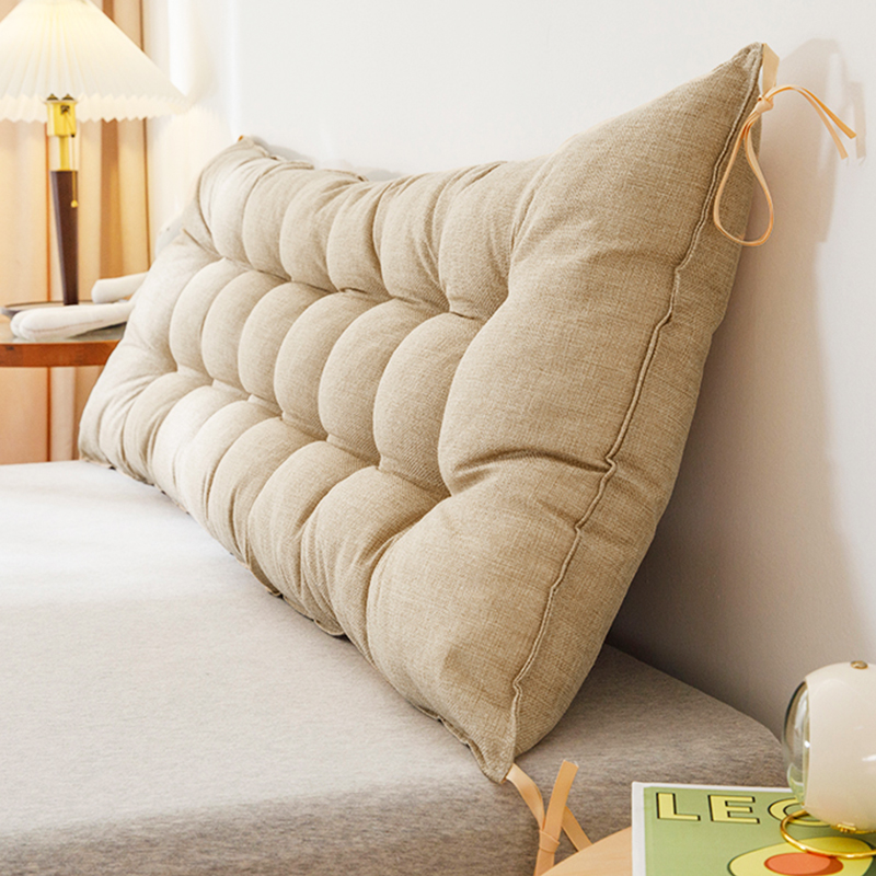 蔓越家 日式多i功能床头大靠垫榻榻米飘窗长椅坐垫北欧纯色长靠枕