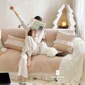 M.life 嘉丽伯尔北欧ins少女心客厅沙发垫通用防滑沙发套罩巾坐垫