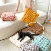 M.life 网红打结饼干坐垫飘窗垫ins榻榻米垫样板间靠垫 Biscuit