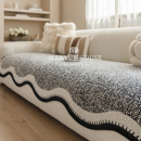 M.life 通用 轻奢高级感异形沙发垫半边绒客厅沙发套罩布防滑四季