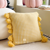 M.life ins可爱南瓜卧室床头抱枕靠垫腰枕抱枕套含芯 好好rua一下