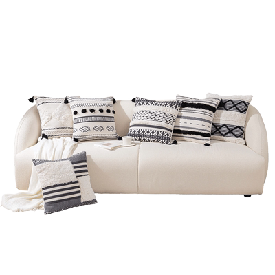 赫本风复古棉麻抱枕靠枕