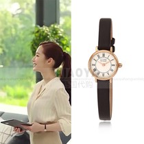 Why is park Minying's rose gold watch the same as stone Henge gold Secretary bought by Korea