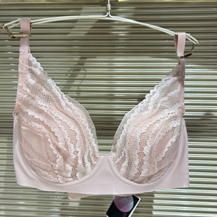 防凸点80E85E 超薄有钢托文胸 专柜正品 爱慕AM117201旋律聚拢款