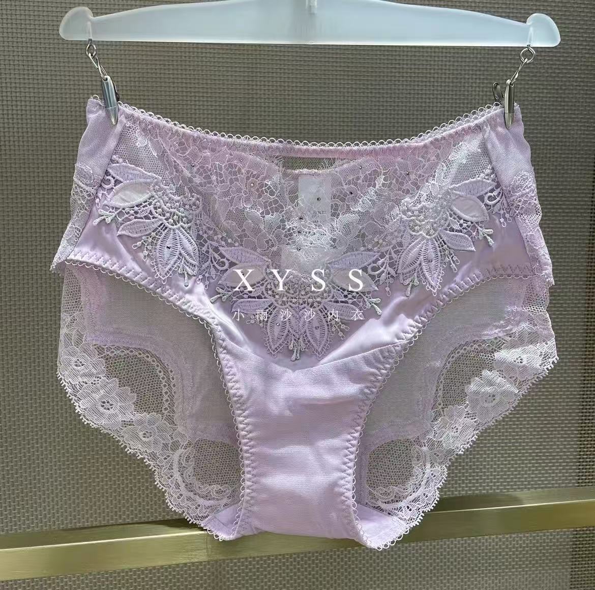 爱慕三角内裤红品中腰