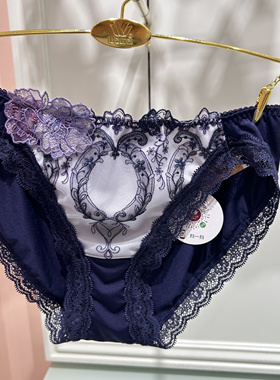 华歌尔金标WB31F4配套性感蕾丝低腰三角内裤WP31F4女士弹力大