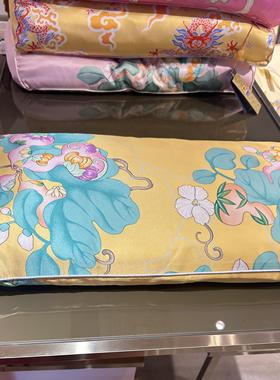 皇锦福禄系列HJ11895桑蚕丝荞麦壳矮枕头HJ11842小孩可以用