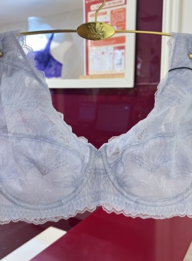 新款华歌尔WB86A5超薄全罩杯大胸显小B-F包容圆润文胸399