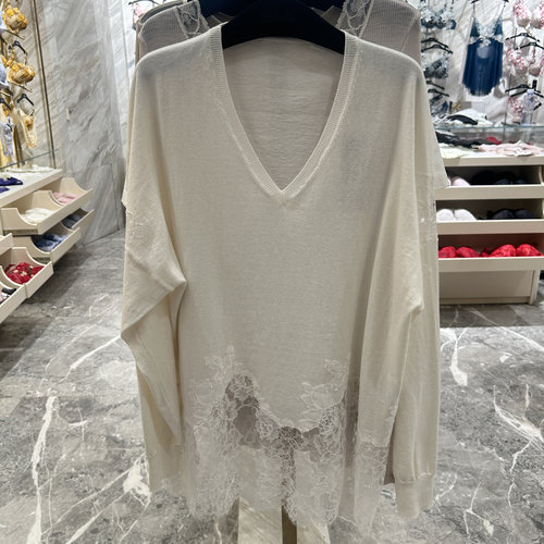 Salute 华歌尔高端LV6213山羊绒桑蚕丝 棉保暖上衣 可外穿 2880