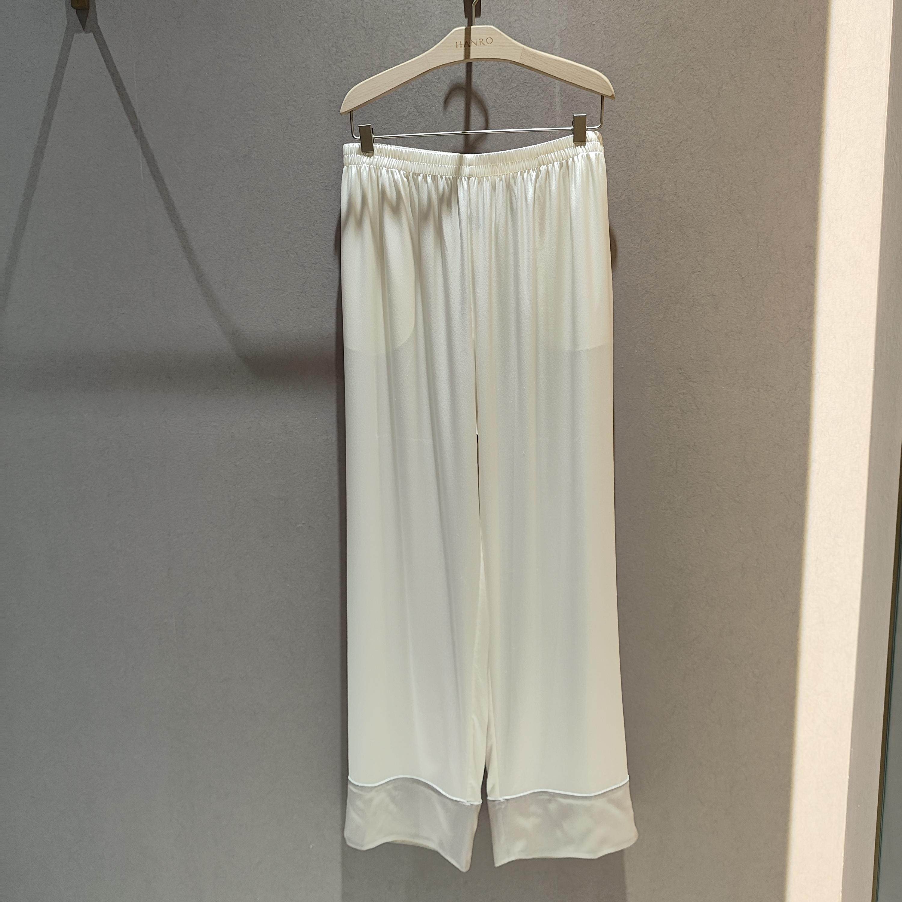 华歌尔SALUTE莎露特LH50A4桑蚕丝女士家居服长裤2980