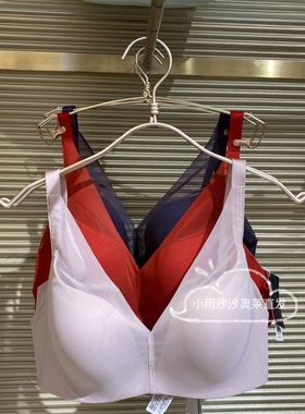 AM177191爱慕内衣 红色75A 春新款女士无钢圈中厚模杯隐孔文胸