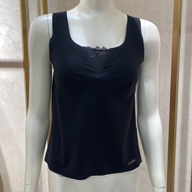 LC71ZH1兰卡文LA CLOVER凝光系列方领带杯打底背心2200