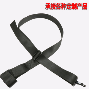 定制产品3.8宽黑色斜跨包带单肩包带电脑包带包包配件尼龙制品