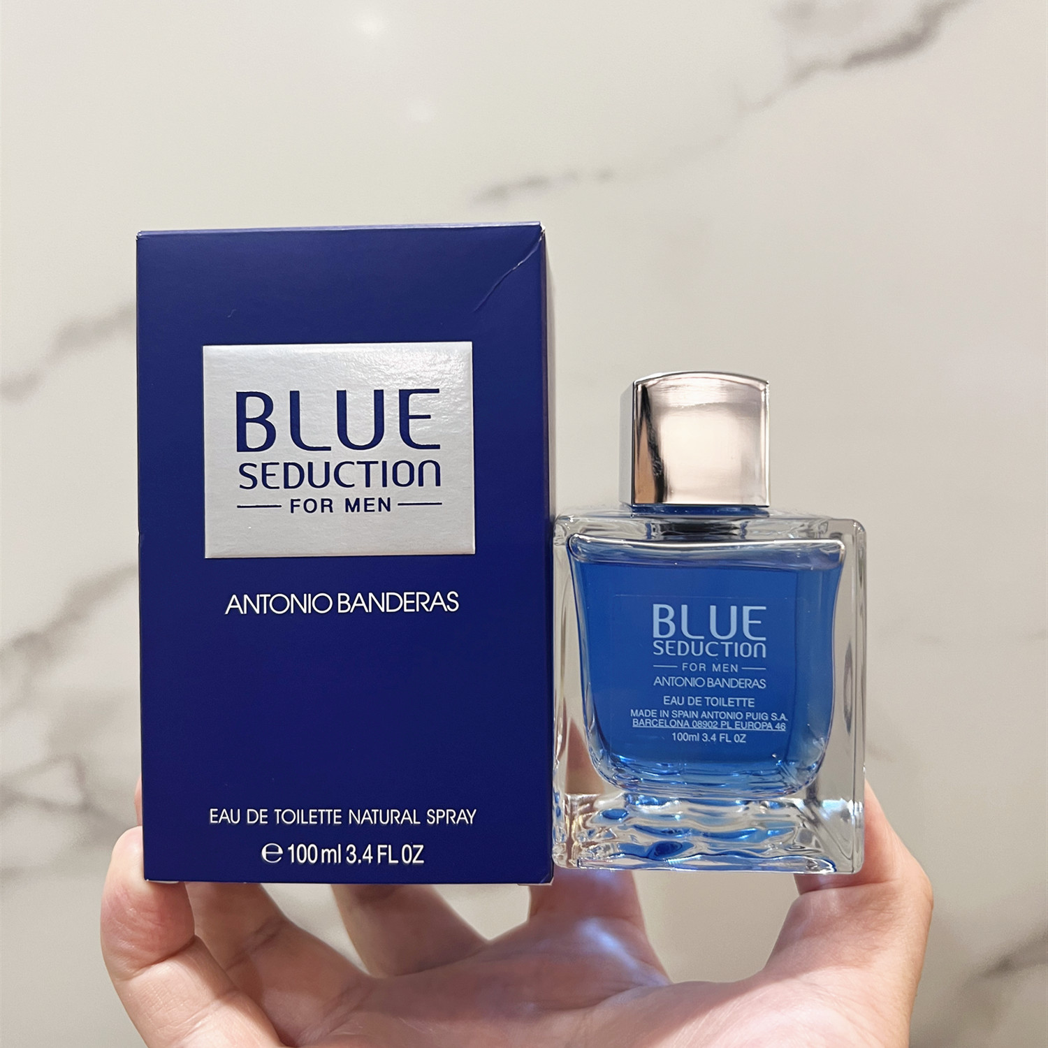 正品现货 Antonio Banderas安东尼奥 蓝色诱惑 男士香水 100ml