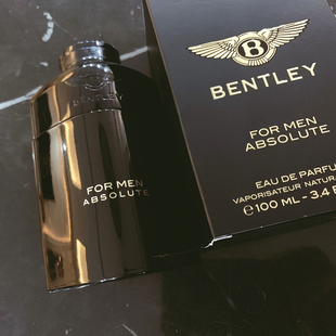 木质梵香 Bentley宾利 同名男士 黑色尊爵 For Men Absolute 香水