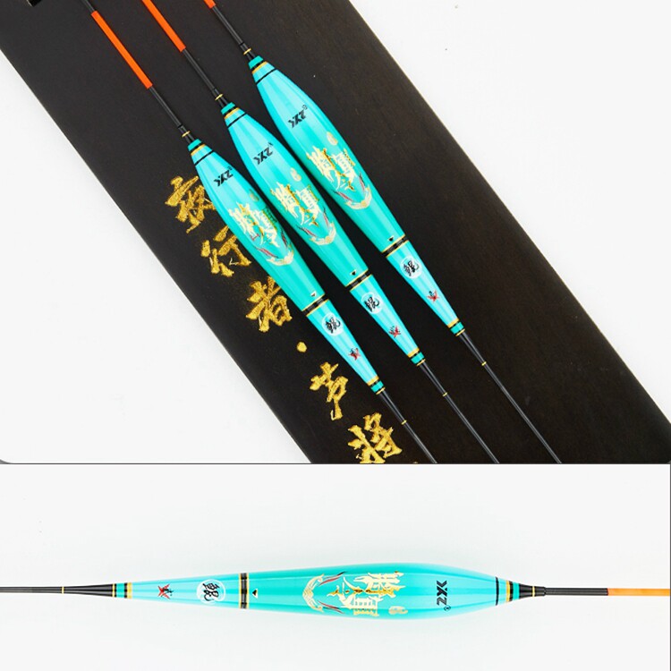 夜行者将军令鲲 65长芦苇大物电子夜光漂 硬尾 软尾 长杆可换尾漂