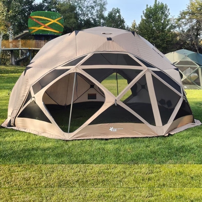 余贯新款加厚球型帐篷速开保暖