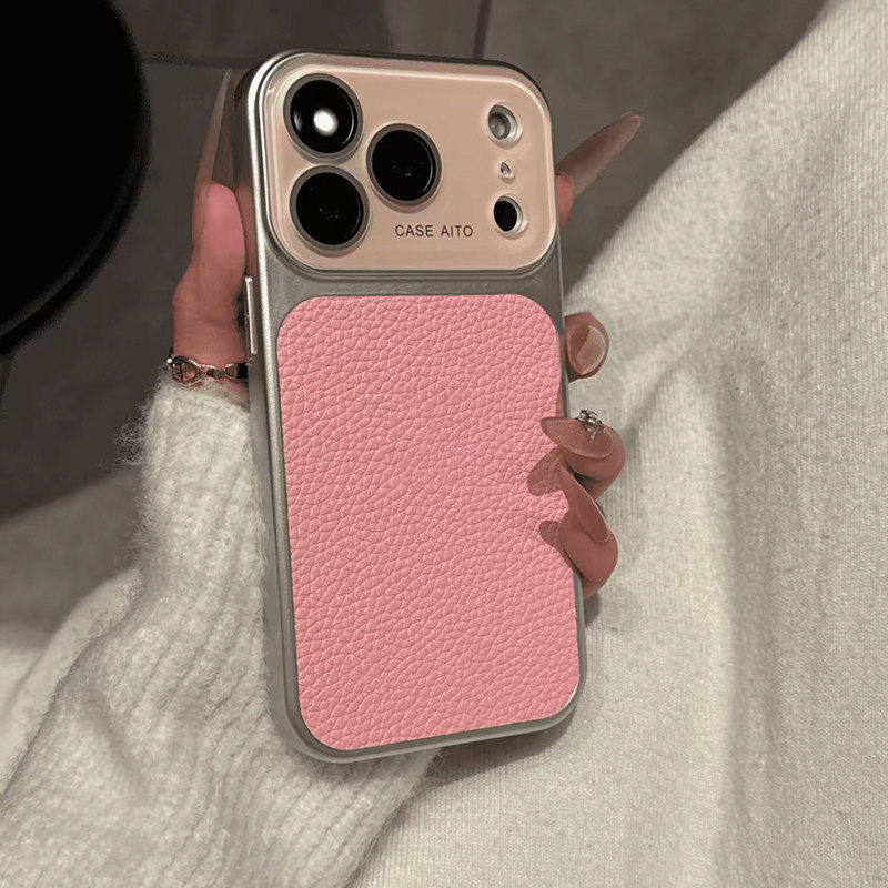 秋冬复古高级皮纹适用苹果17promax手机壳iPhone16高级感15秒变14/13女外壳新款17pro巨好看男女高端保护套