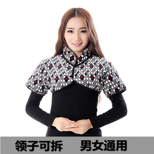 新品秋冬男女保暖睡觉加厚护肩膀肩周产妇女空调房中老年男士领可