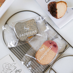 一次性加厚透明面包达克瓦兹包装袋烘焙玛德琳曲奇饼干雪花酥机封