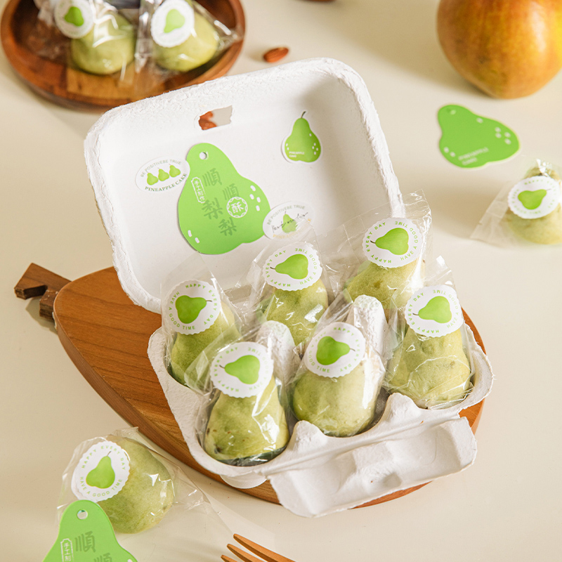 烘焙凤梨酥礼品盒纸浆盒子