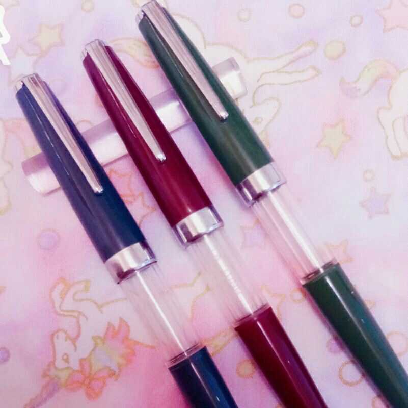 80年代国产性价比活塞透明钢笔