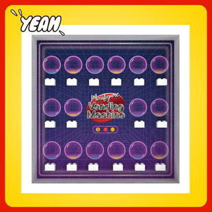 Yeah店适用乐高LEGO人仔扭蛋机21358套装收纳展示防尘相框背景板