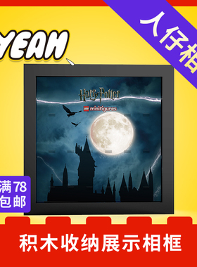 积木人仔收纳展示相框定制