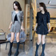 气质女神范外套百褶裙刺绣显瘦两件套 女2024秋新款 小香风时尚 套装