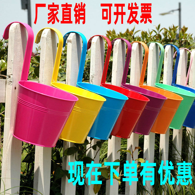 colour Tin Hanging bucket Drum Spray Hanging bucket balcony Hooks Hook vase Flower barrel Iron art Flower potin the Home accessories , Vase/Flower/Artificial flowers/Imitation jewelry , Flower/Vase , Flower barrels  category - from Buy2taobao.com to provide professional Taobao agent buy service