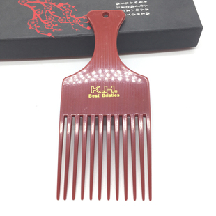 插齿梳子大齿宽齿油头梳大背头梳造型美发梳洗发飞机头梳叉梳盘发