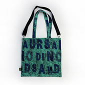 TEMPORARY原创帆布包小众设计感斜挎手提两用艺术感大容量百搭潮