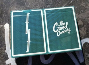 方丹 绿波纹 Fontaine TGC联名丹子花切扑克牌魔术纸牌花式切牌