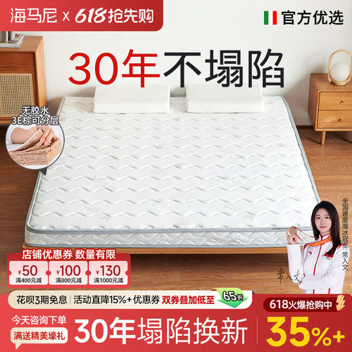 海马尼椰棕床垫榻榻米棕榈硬垫