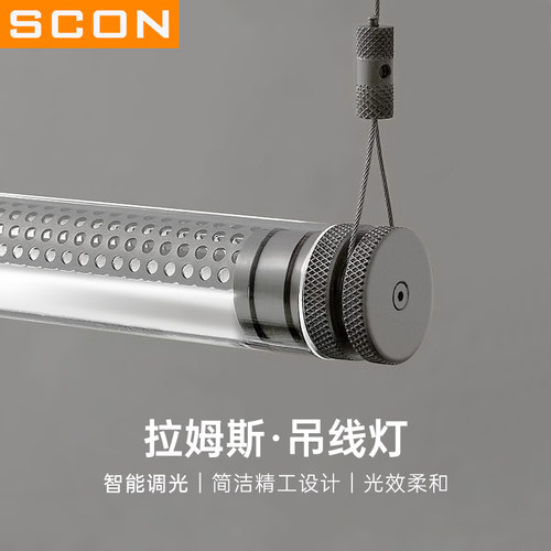SCON办公室圆形长条吊灯