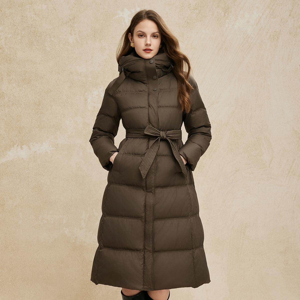 斯尔丽24冬季新款新国风羽绒服