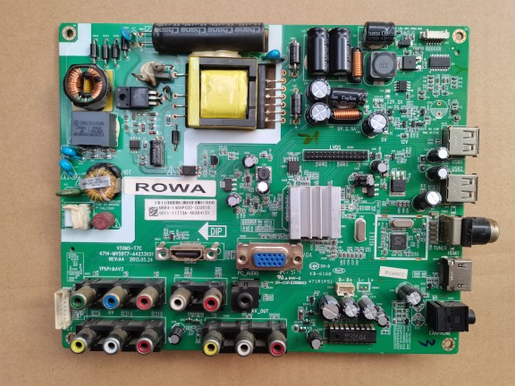 原装测好主板乐华电视保修三个月