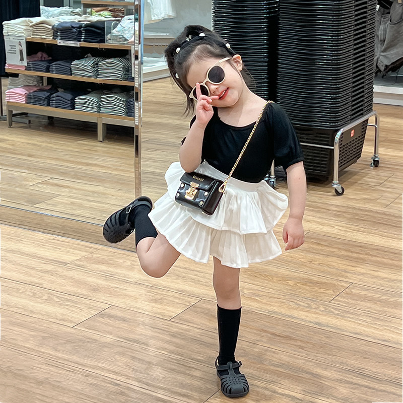 女小童裙裤套装夏款凉爽新款宝宝洋气夏装棉布女童时髦两件套夏季,童装/婴儿装/亲子装,套装,淘宝优惠券,粉丝福利购,淘宝优惠卷