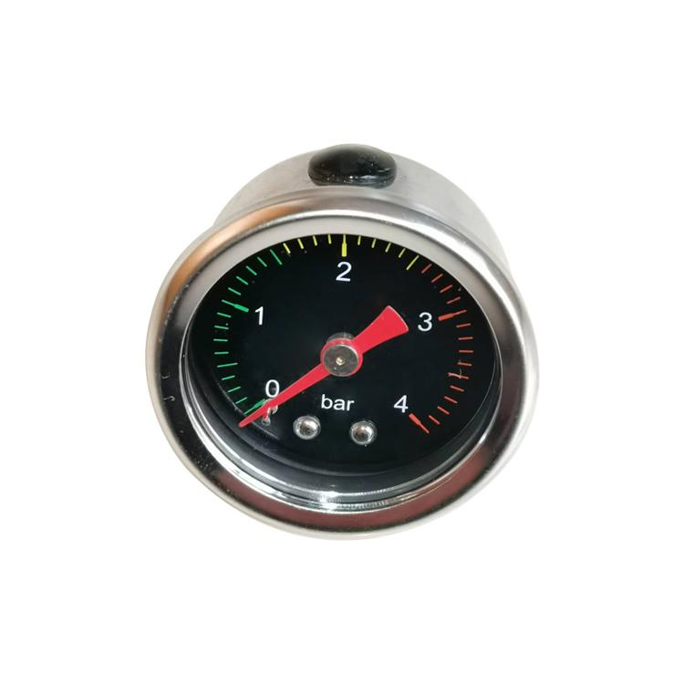 耐高温开水机东莞压力表G1/8横装