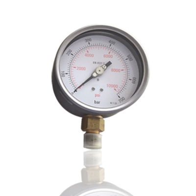 东莞不锈钢超高压力表耐震型