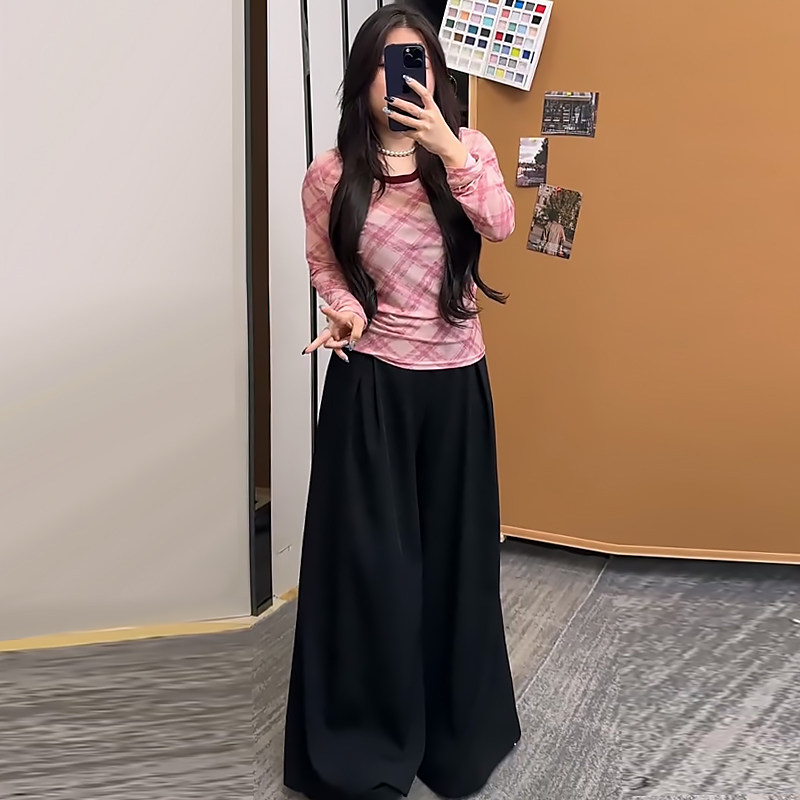 微透露背网衫修身大码薄上衣女胖mm2026春夏新款显瘦宽松大码女装