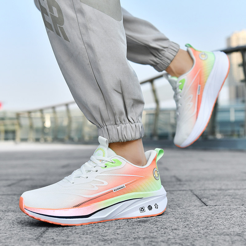 新款超48大码47轻减震专业碳板跑步鞋超轻透气青少年学生运动鞋男