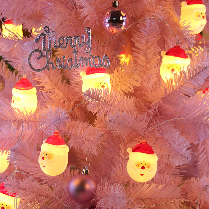 led彩灯圣诞老人灯串节日装饰