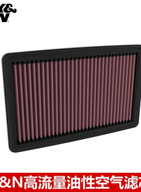 KN高流量空气滤芯适配十一代思域TYPE R FL5高流量KN空气滤芯