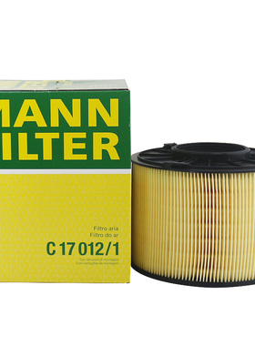 曼牌滤清C17012/1空气格滤芯适用奥迪A4L B9 A5 2.0T 40TFSI空滤