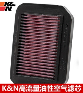 KN高流量摩托车空滤适配铃木AN250 AN400高流量空气滤芯99-06年KN