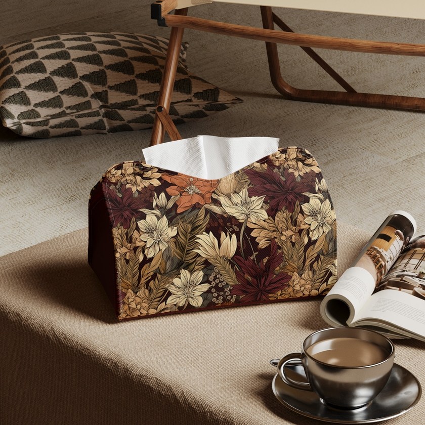 东南亚热带风格纸巾盒家用客厅餐桌床头柜布艺创意抽纸盒柔软绒面,收纳整理,纸巾盒,淘宝优惠券,粉丝福利购,淘宝优惠卷