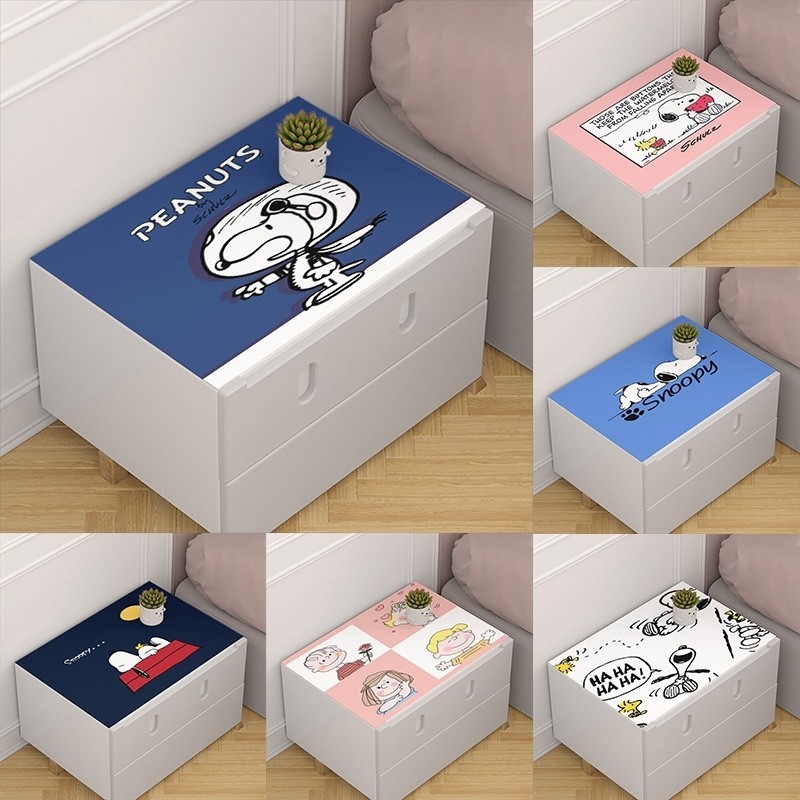 卡通史努比 床头柜茶几垫子梳妆台桌布皮革防尘pvc防水防油免洗防,居家布艺,桌布,淘宝优惠券,粉丝福利购,淘宝优惠卷